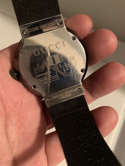 11912656 gucci watch ref 1142.